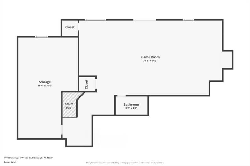 Lower Level Floor Plan