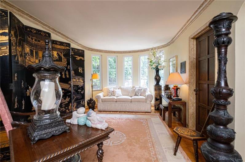 Second floor sitting room is perfect for morning coffee or just a cozy place to settle in.