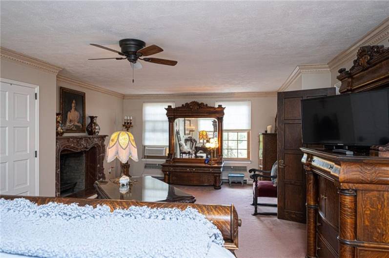 Yes you saw it. Another fireplace for those chilly nights.