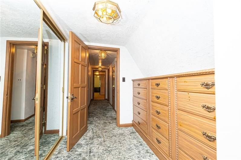 Still the same incredible doors and a space saving built in dresser.
