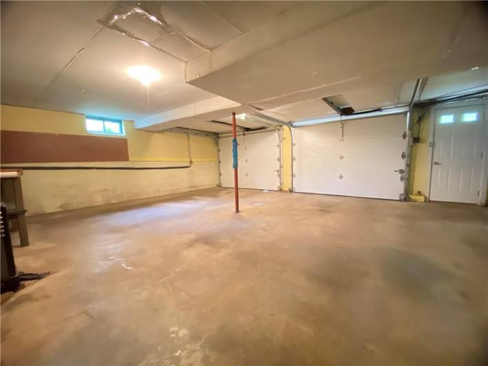 INTERIOR OF GARAGE
