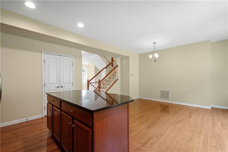 Kitchen/dining room view!