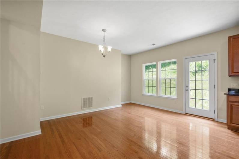 View of dining room!