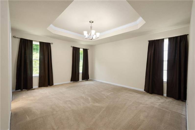 Spacious owner's bedroom suite!