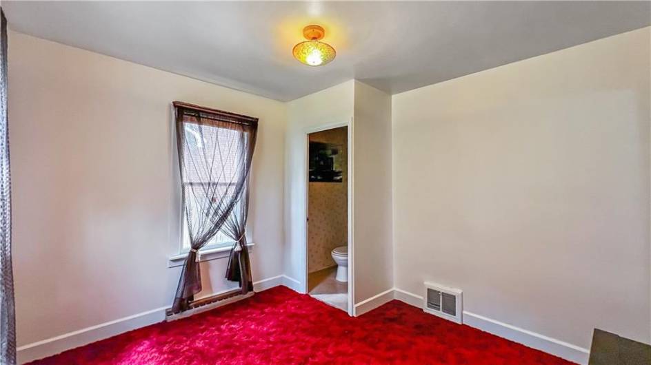 There are two main floor bedrooms.