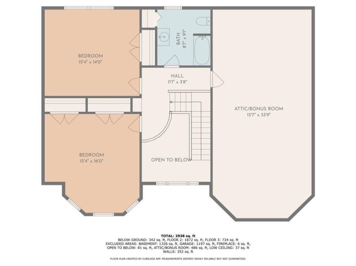 Upper Level Layout