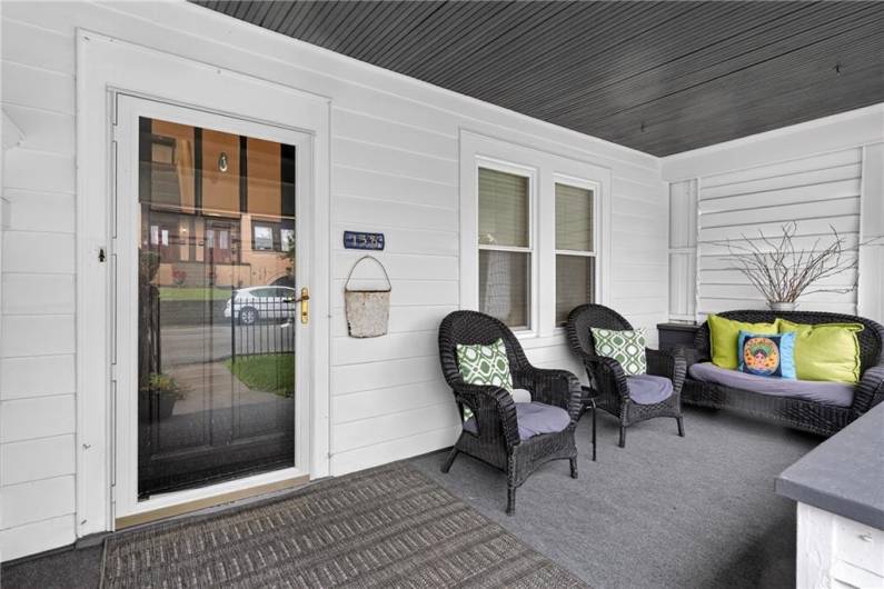 Covered Front Porch