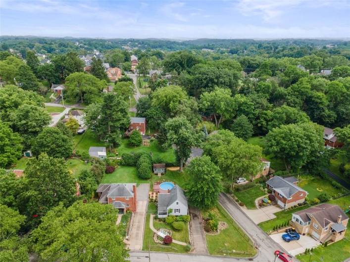 Desirable corner lot.
