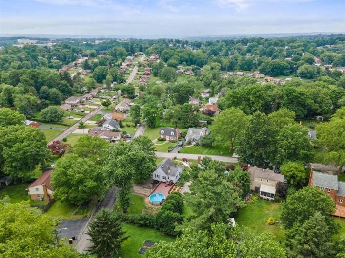 Overhead view