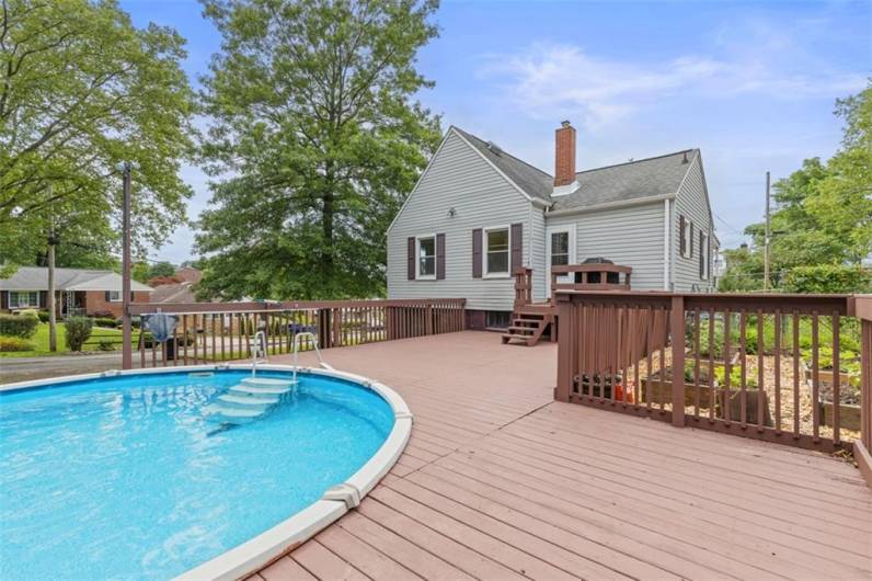 Pool and deck