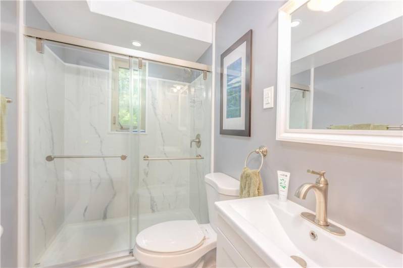 Updated bath - main level