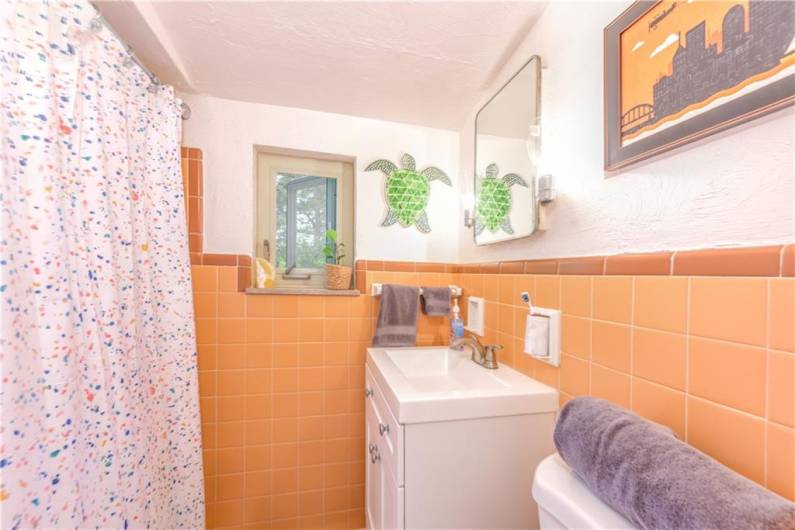 Full bath - upstairs