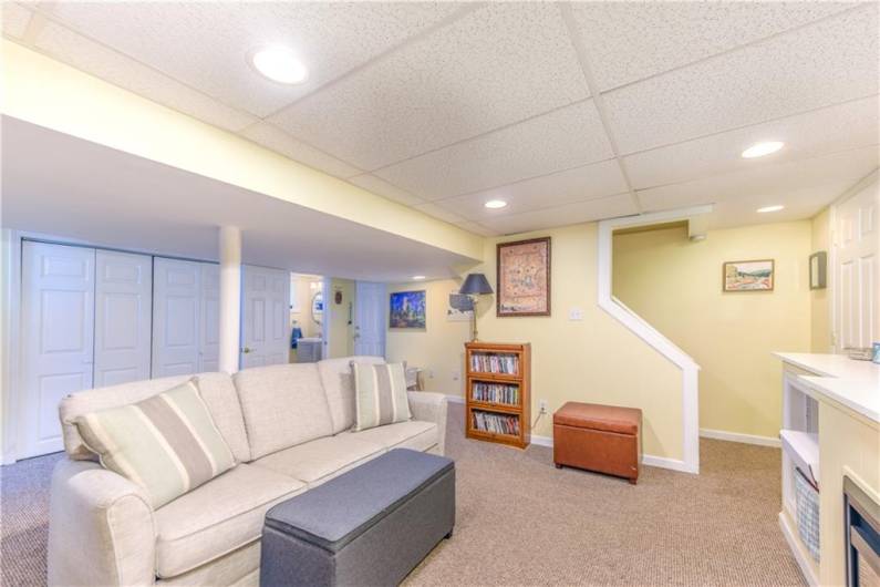 Finished basement