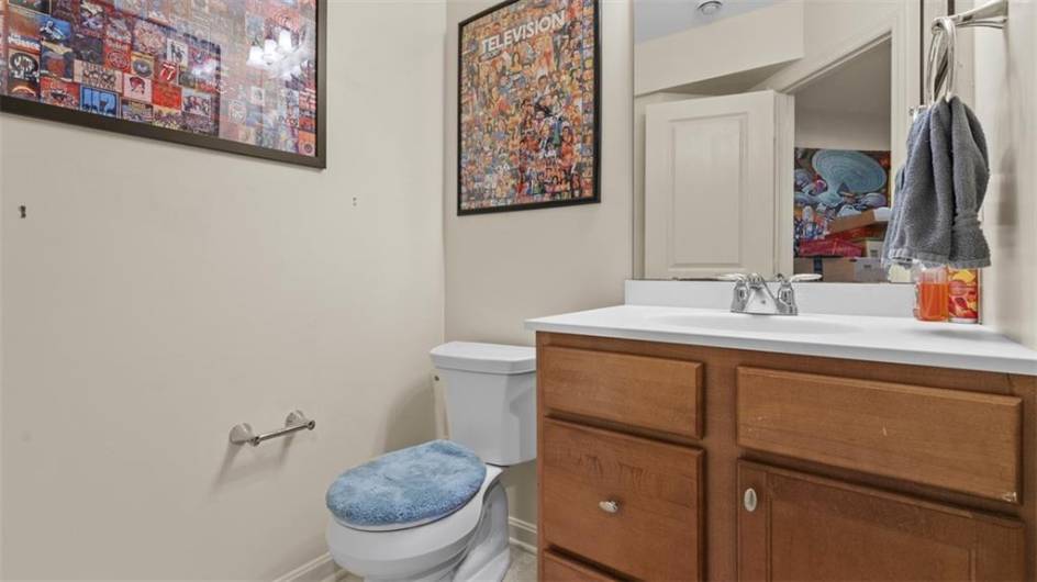 Lower Level Half Bath