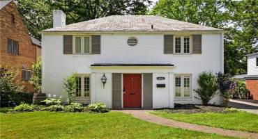 Welcome to 620 Rock Springs Rd on one of Mt Lebanon's premier private street bordering the Mt Lebanon golf course.