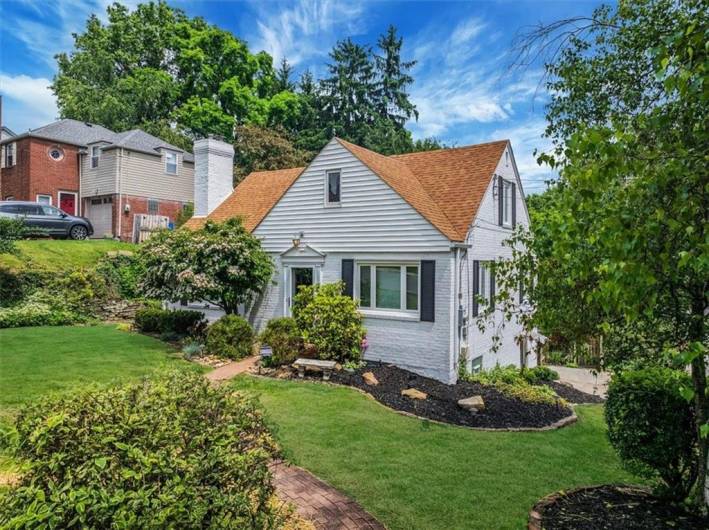 Manicured Perennial Lawn