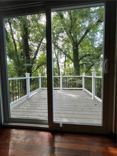Lower level patio