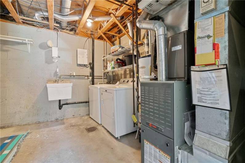 Laundry room.