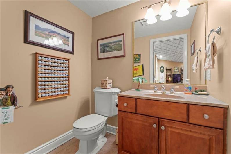 Half Bath Lower Level 803 Sheriffs Court