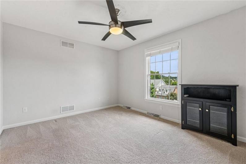 Each bedroom is a blank slate waiting for your personal touch