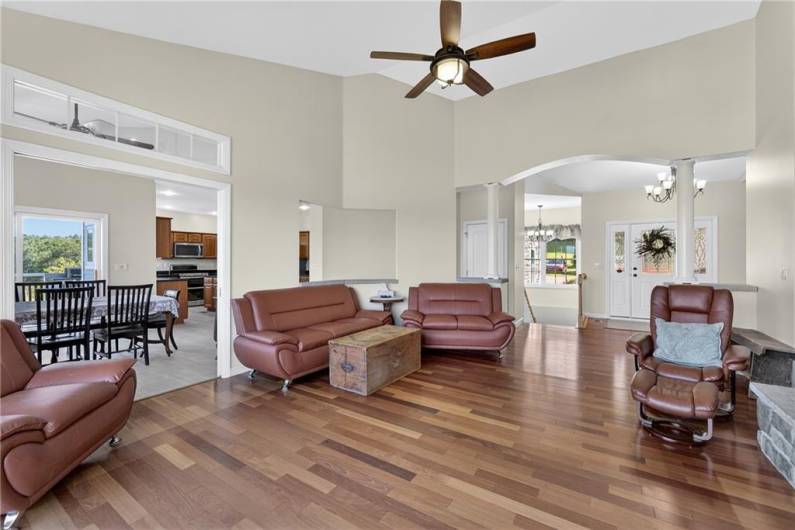 open floor plan