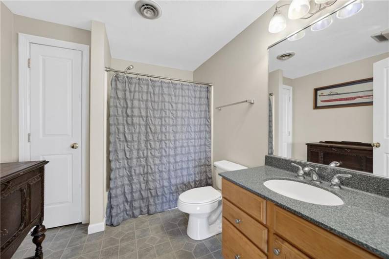 Full bath lower level