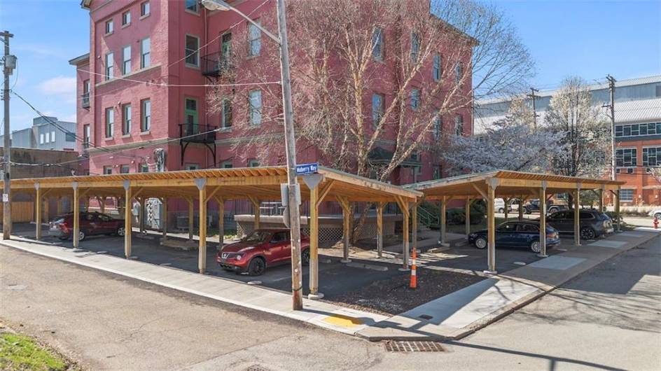 Covered Off Street Deeded Parking
