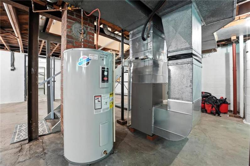 hot water and and furnace