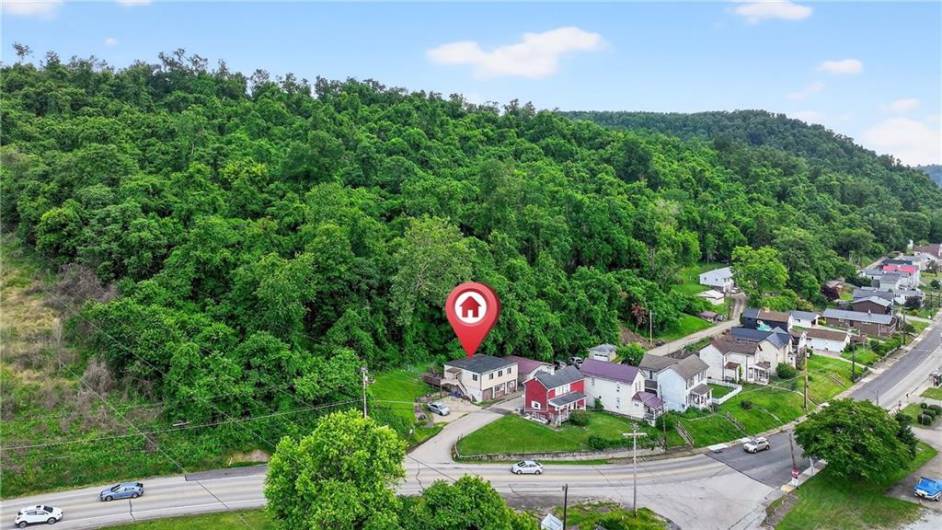 AERIAL VIEW OF LOCATION~