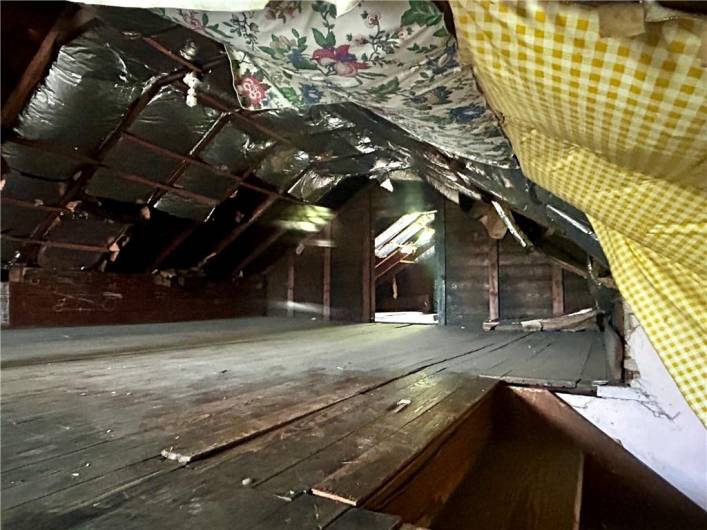 Attic - great for storage