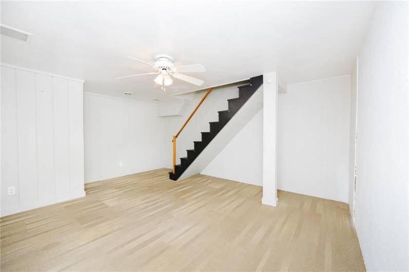 Finished basement