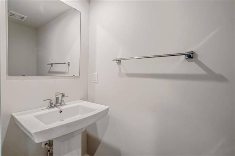 Powder Room on the main floor