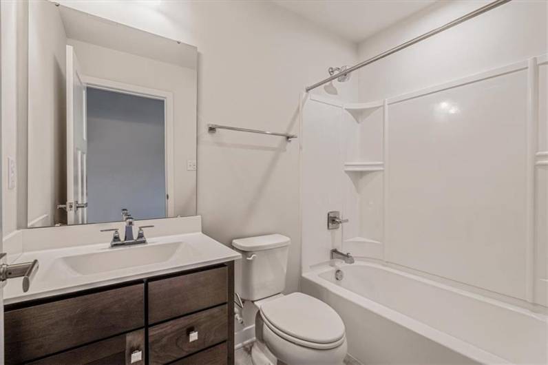 Upper level full bathroom