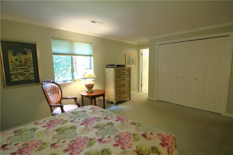 MASTER BEDROOM WITH GREAT CLOSETS