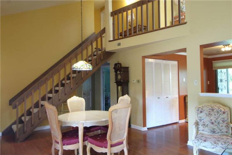 STAIRCASE TO ANOTHER LIVING AREA