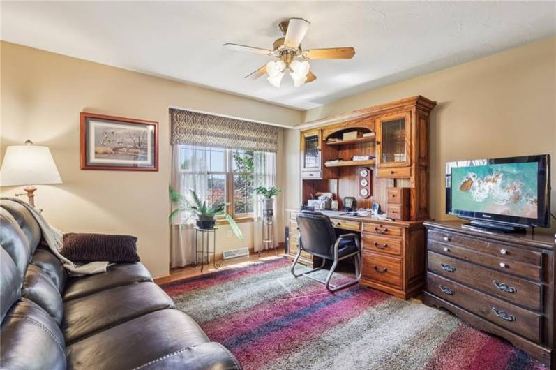 office or bedroom on main floor