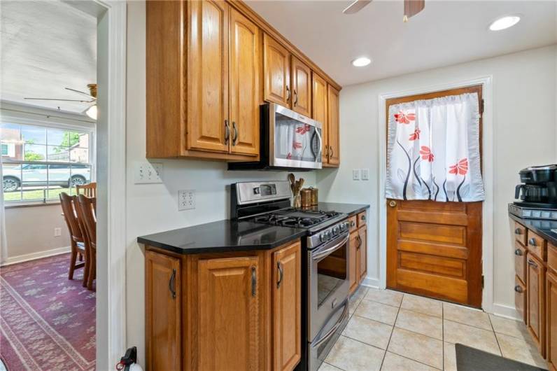 Adjacent to Dining and Living Room