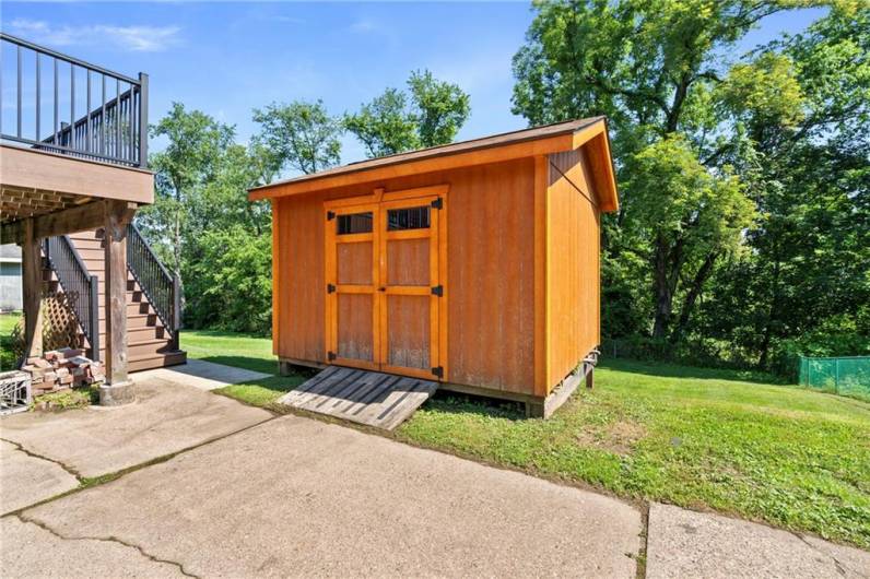 Shed for All Your Gardening Supplies