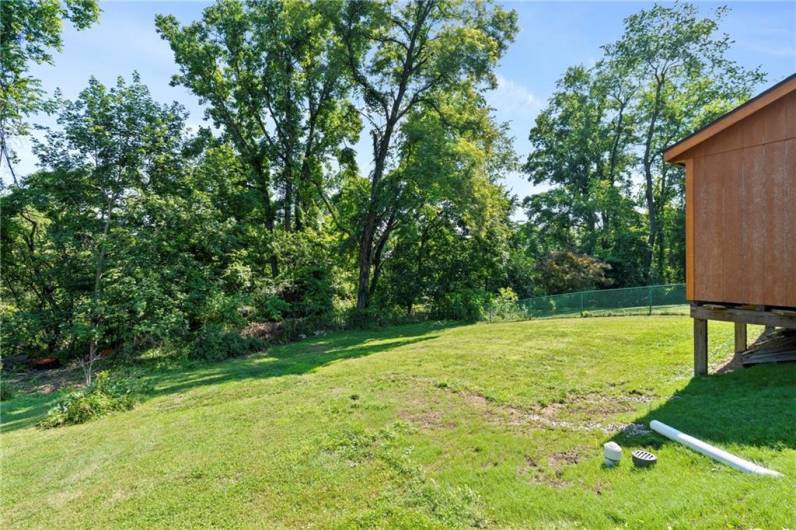 Rear Private Yard