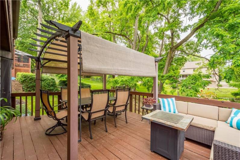 Your summer outdoor escape! Grilling, parties with friends and family, and relaxation! The deck is 14x20!