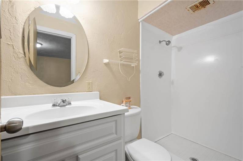 Larger view - lower level full bath