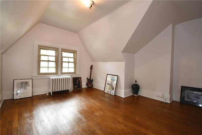 2464 third floor bedroom facing Frick Park