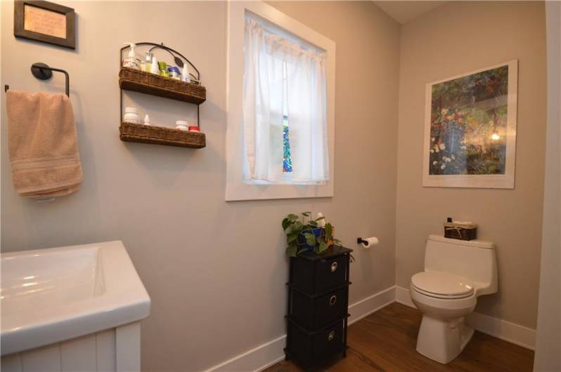 half bath first floor