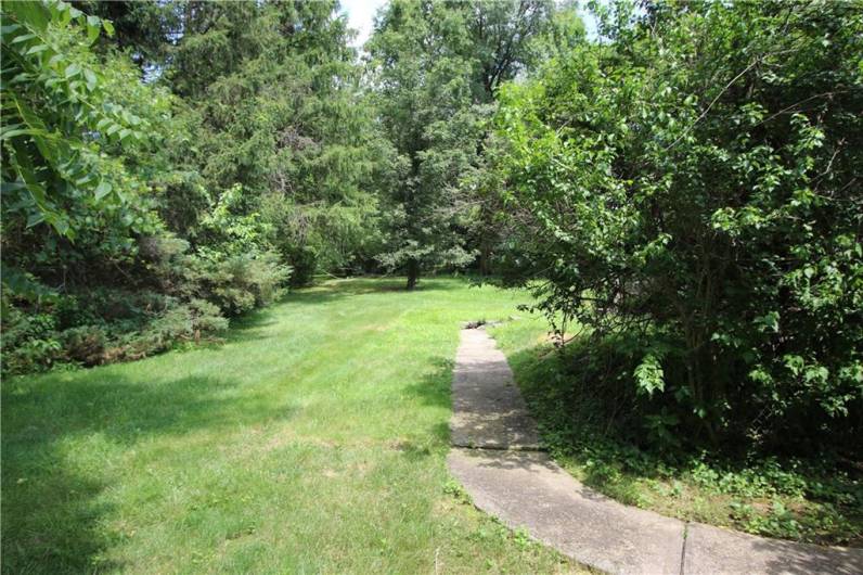 Mostly Level & Private Big Back Yard