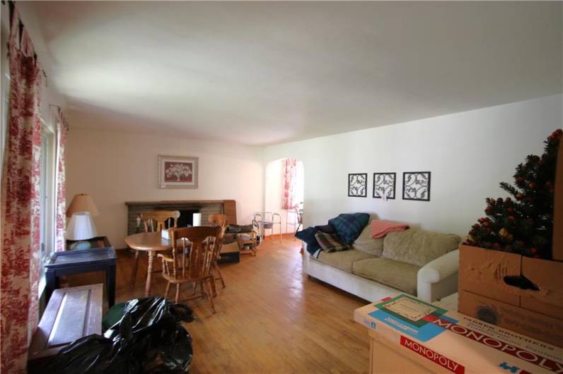 Another View of Large Living Room just Off Front Entrance