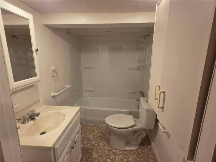 Full Bathroom in Basement