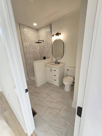 First floor hall bathroom.