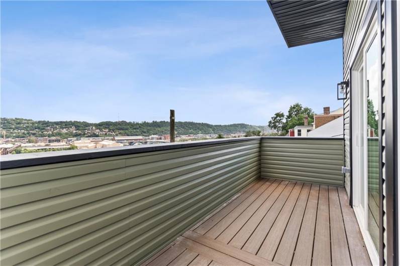 Third floor terrace