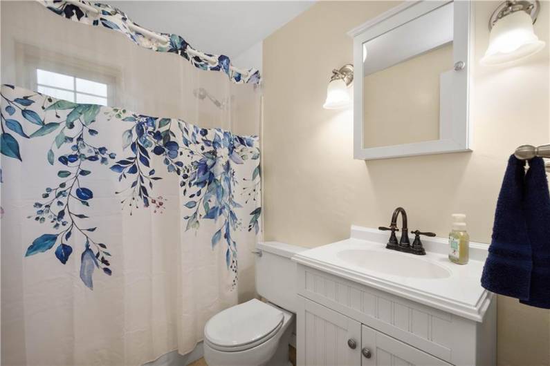 Full Bath on 1st Floor