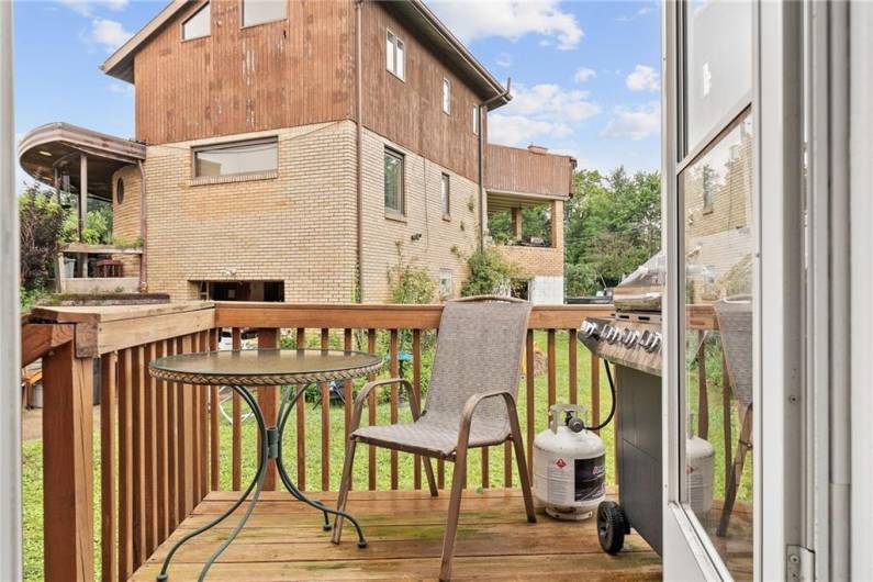 Deck Off of Kitchen
